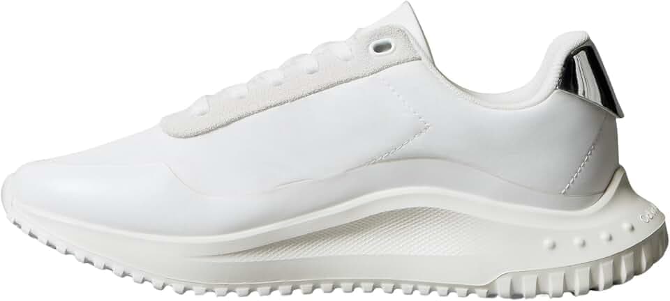 Calvin Klein Damen Eva Runner Lace Up Mat Mix Yw0yw02016Low Top