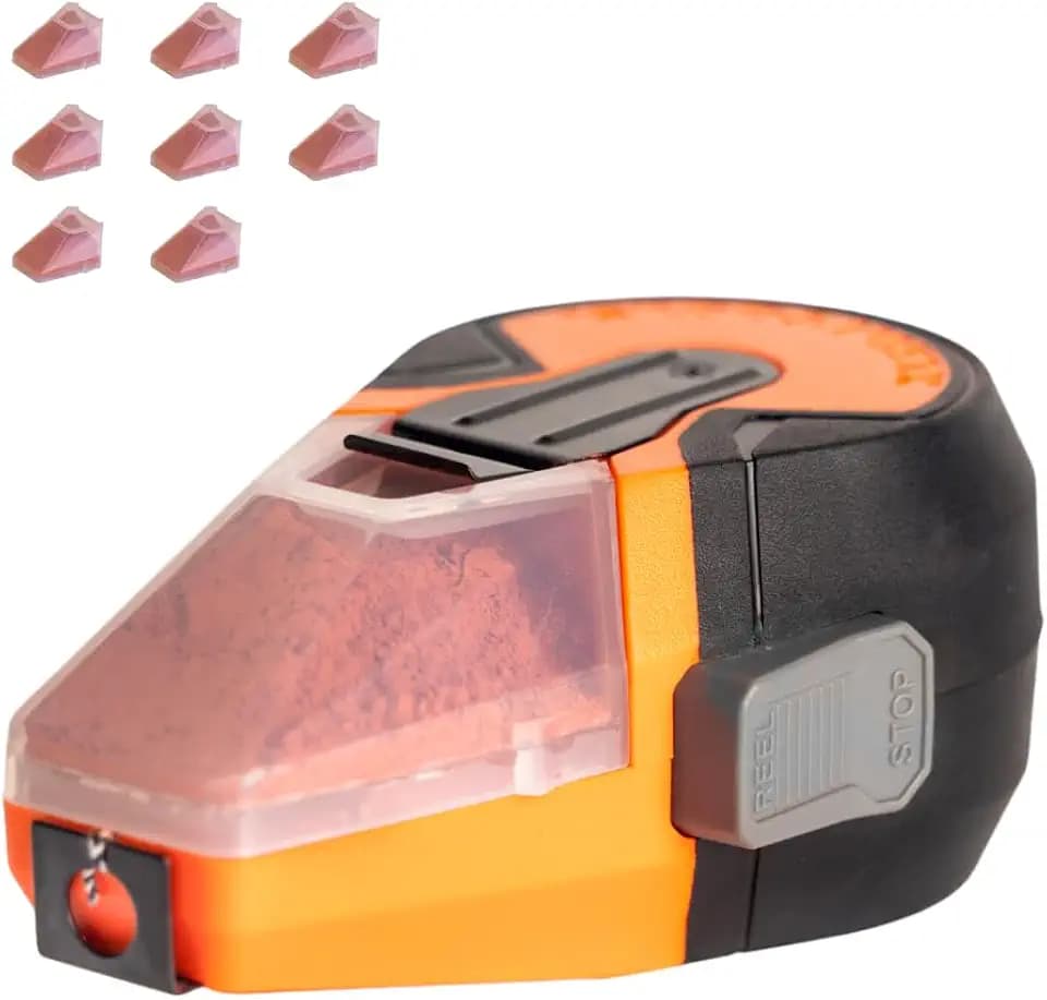 KLEIN TOOLS 80193 Chalk Line Tool and Red Capsules Kit