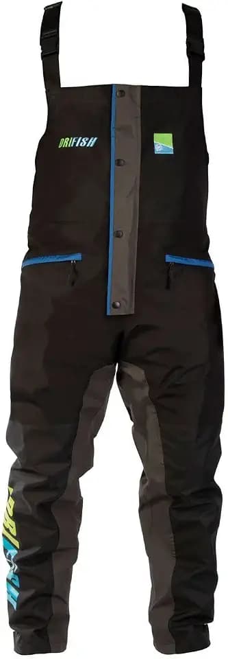 Preston Innovations Dri Fish Latzhose - Navy Blue - Kinder Overalls - Unisex-Kinder - Large 32 - Fischangler