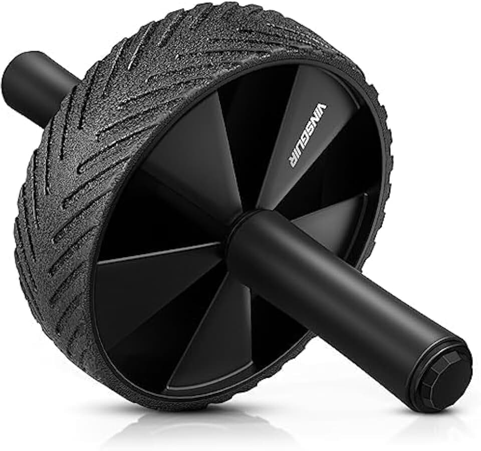 Ab Roller Wheel for Home Gym, Core Strength Workout Equipment for Men Women