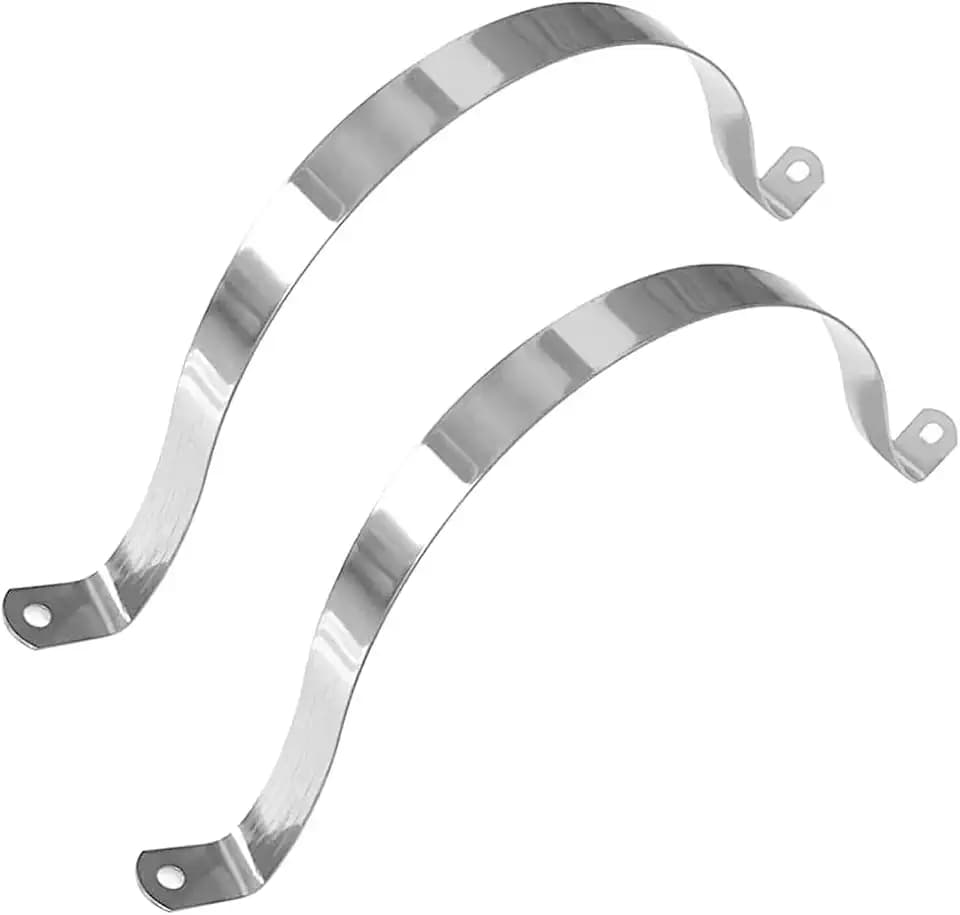 8inch Rigid Support Pipe Strap,2 Hole U-Tube Strap Clamp,Stainless Steel Strap U Bracket, Connecting Ring Hose Clamp-Bracket,Widened-Heavy Duty Pipe Clamp for 8inch Water Pipe(219mm 4 Pcs)