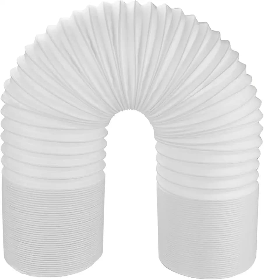 Ausla Abluftschlauch Klimaanlage Tragbare Klimaanlage Auspuff Schlauch, Dehnbar 5,9 Zoll Durchmesser, Gegen den Uhrzeiger Sinn AC Auspuff Schlauch CCW Gewinde 3 Meter/3,28 Yard Länge (150 mm Durchmess