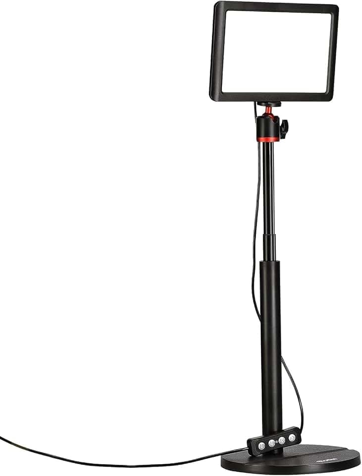 Rollei Streaming Licht Lumis Key-Light Videolicht CRI 95+ 3200-5000K