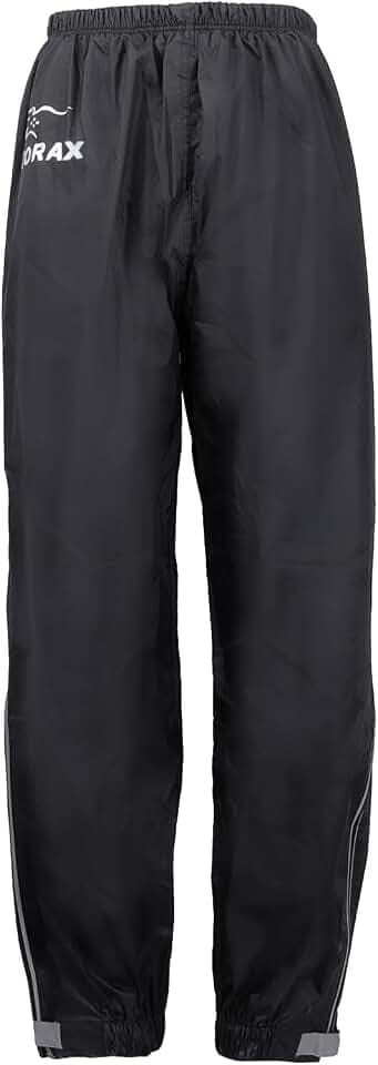 Zorax Motorrad Wasserdicht Erwachsene Regenhose Regenhose Regenhose für Männer Frauen mit reflektierenden Streifen, Tragetasche