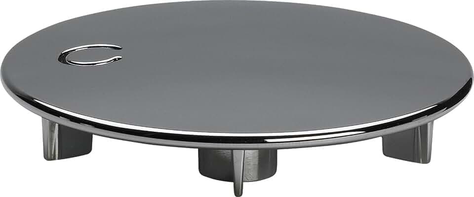 Viega Domoplex Abdeckhaube verchromt Durchmesser 75mm, Modell: 6930.0 passend zu Domoplex 52mm Viega Ablaufgarnitur Senkrecht/Waagerecht
