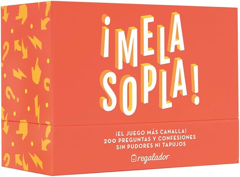 Regalador Me la Sopla Kartenspiel: Das schurkischste Spiel! 200 Fragen und Geständnisse ohne Scham oder Verheimlichung. Perfekt für eine tolle Zeit mit Freunden. Lachen garantiert! (36+)