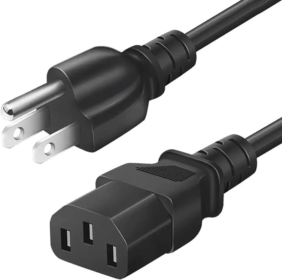 6Ft Replacement Power Cord for Dynex LCD TV