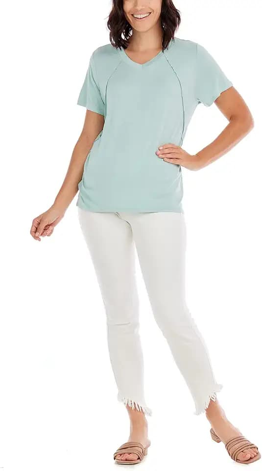 Mud Pie Women's Mud Pie Minah V-Neck Tee