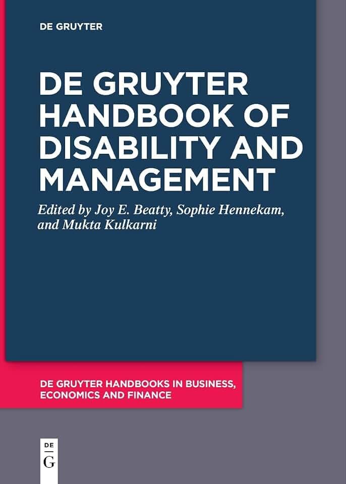 De Gruyter Handbook of Disability and Management