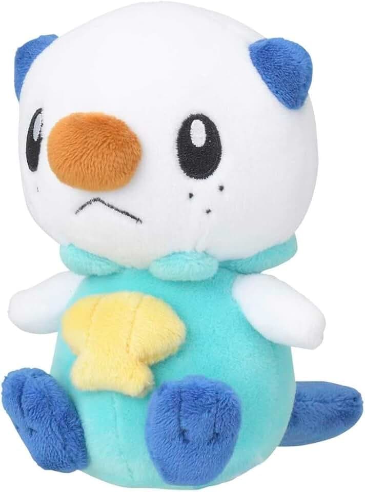 Pokemon Center: Sitting Cuties: Oshawott Plush # 501 - Generation 5 - 6 In