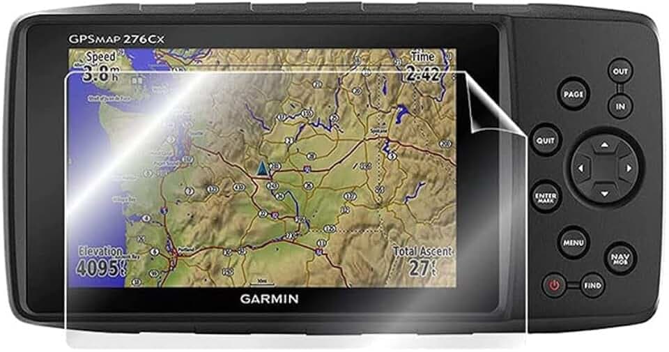 Zshion Screen Protector Compatible with Garmin GPSMAP 276Cx,Ultra-Thin Explosion-Proof Anti-Scratch Protective film [3 Pack]