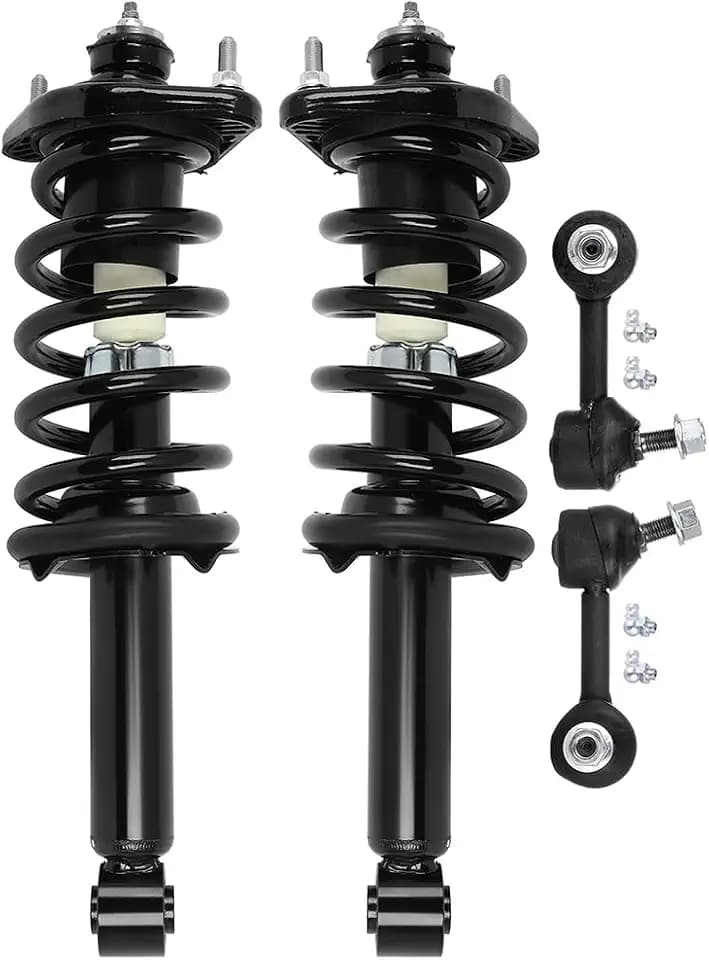 SCITOO Suspension Strut Shock for 2012 2013 2014 2015 2016 for Honda CR-V Rear Complete Strut Assembly,Stabilizer Bar Link -4pcs