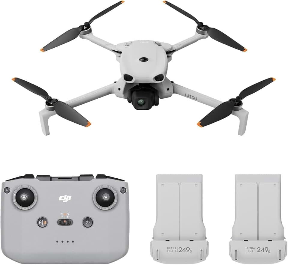 DJI Lito 1 Combo mit 2 Akkus (DJI RC-N3), Aktualisierte Version v. Mini 4K