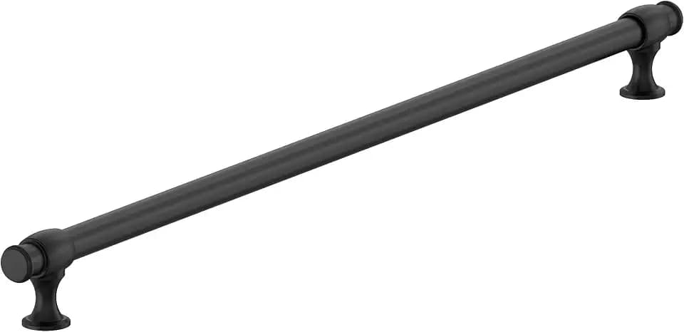 Amerock 24" Winsome Matte Black Appliance Pull