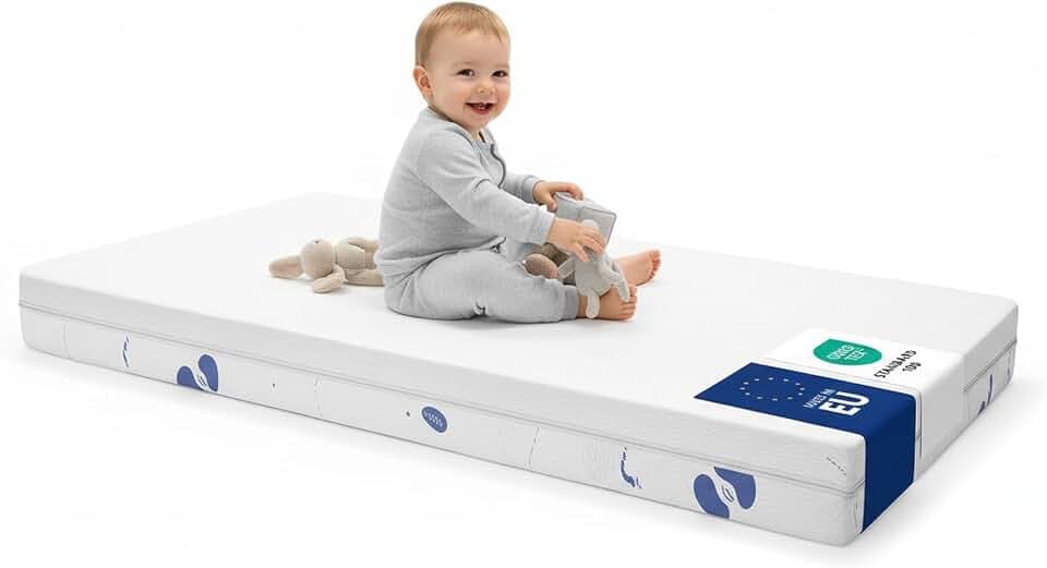 Sweety Fox - Baby Matratze 70x140 cm - Wendbar - 11 cm Höhe - Made in EU