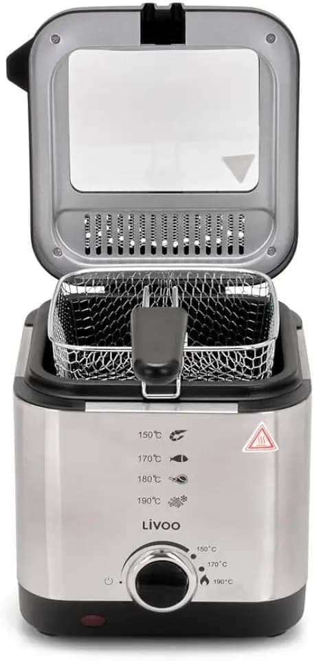 Friteuse 1,5l 900w grau - doc240