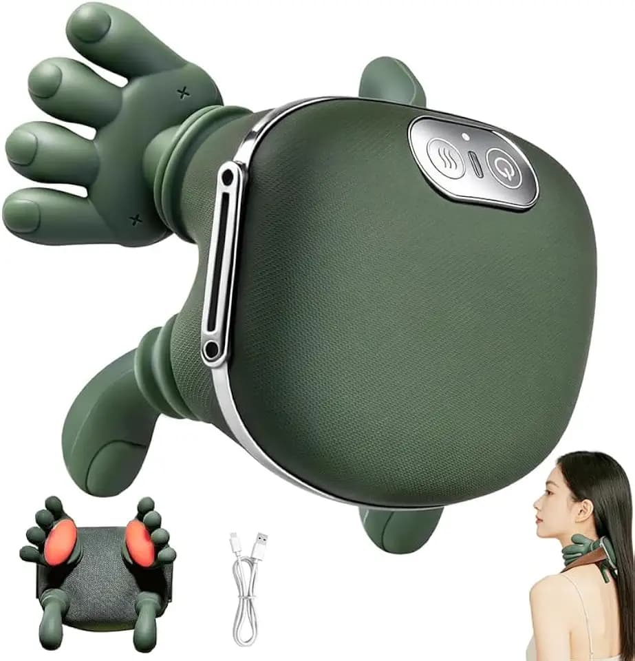 4D Bionische Hand Nackenmassagegerät,MassagegeräT Nacken Rückenmassagegerät