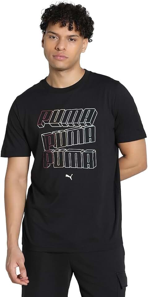 Puma Unisex ESS Logo Lab Hog Tee T-Shirts (1er Pack)