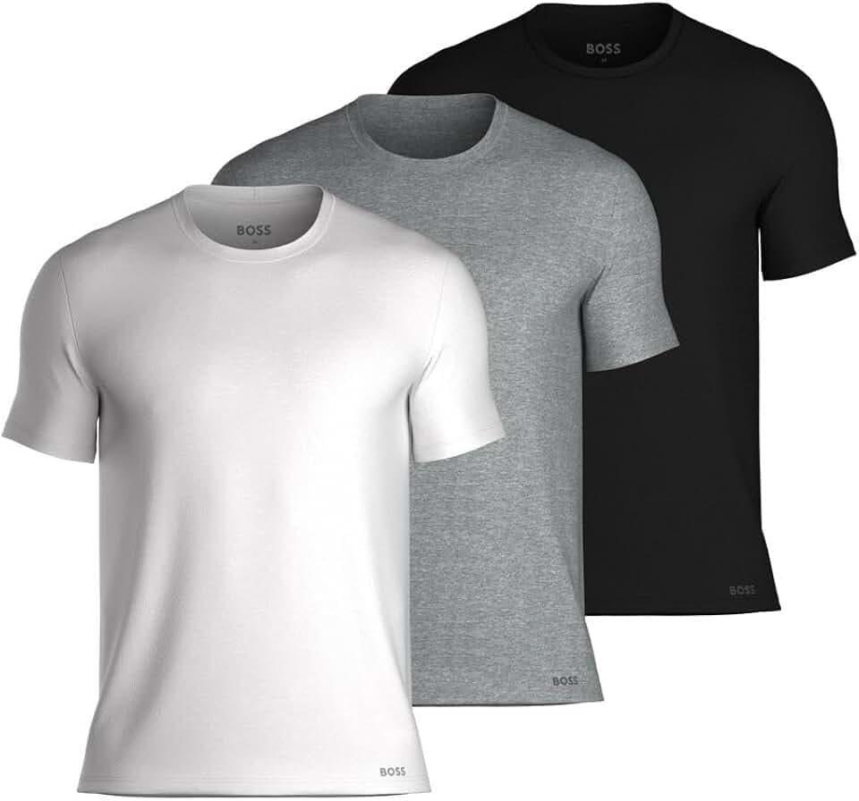BOSS Herren Tshirtrn 3p Select T-Shirt (3er Pack)
