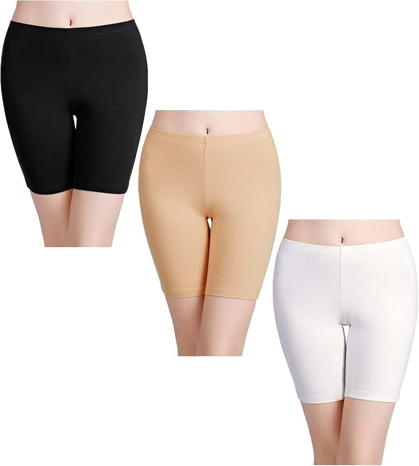 wirarpa Unterhosen Radlerhose Boxershorts Damen Baumwolle