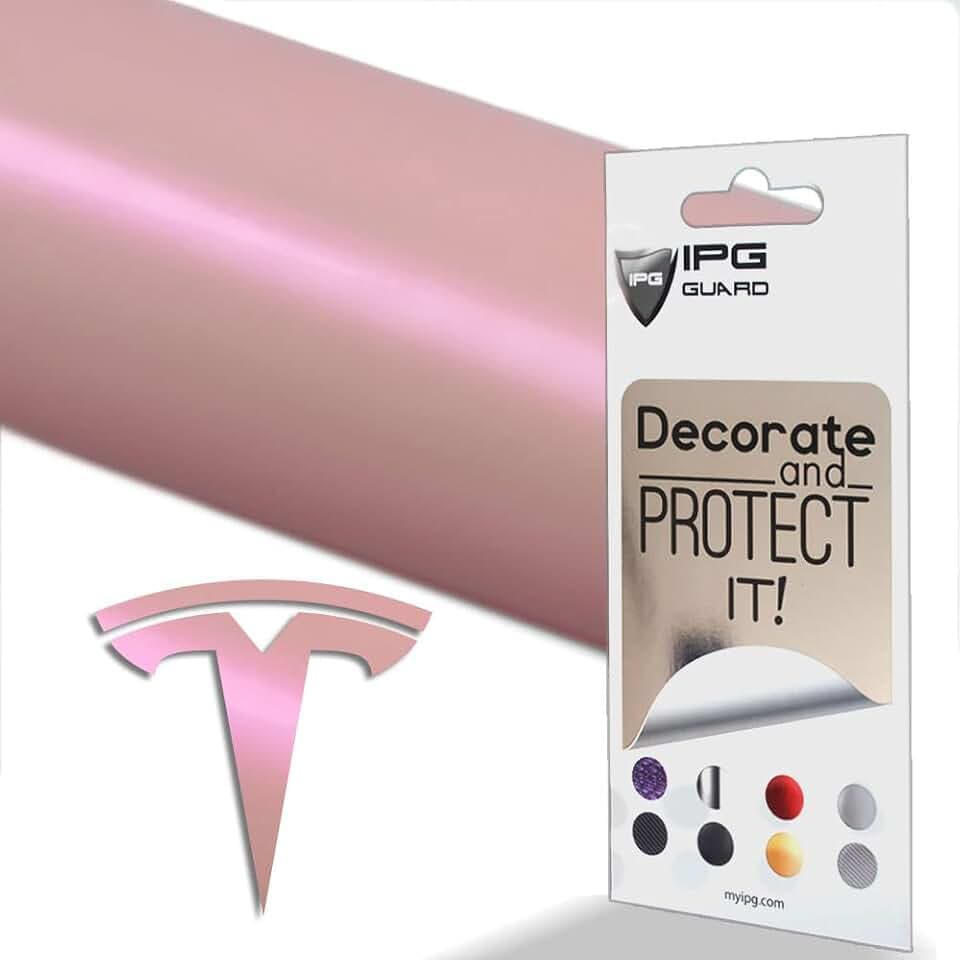 IPG Compatible with Tesla Model 3 Decal (9 Logo Set) Stickers Set Personalize Your Vehicle