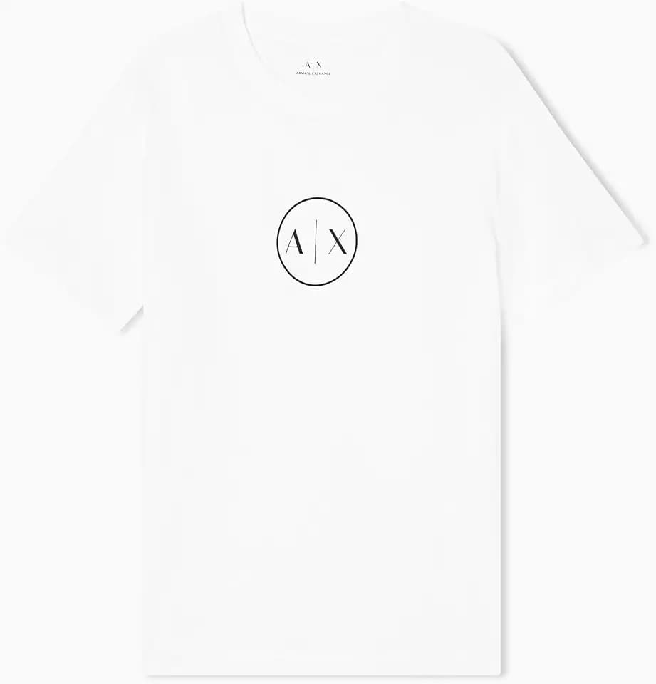 Armani Exchange Herren Circle Logo Tee T-Shirt
