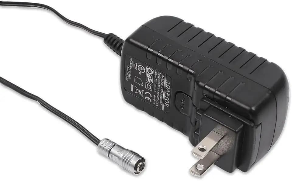 Portkeys Power Adapter for LH5H/LH5P Camera Monitor, 5 Pin Aviation Power Adapter 115cm Cord