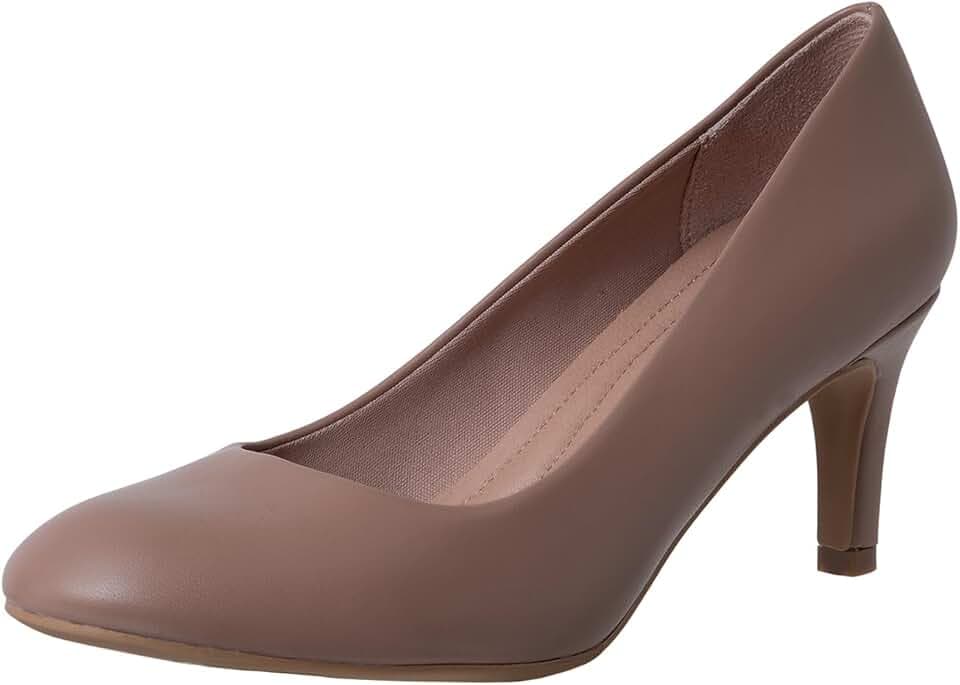 by Predictions Women's Karma Mid-Heel Round Toe Pump