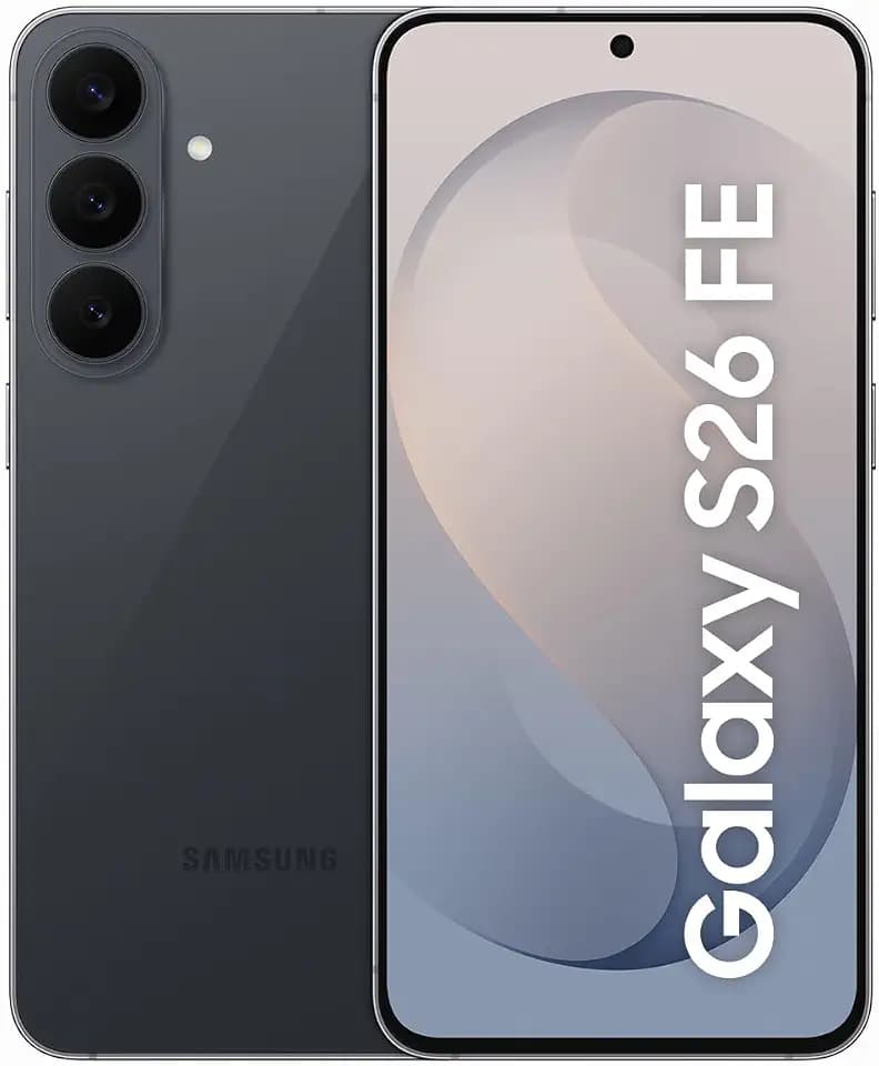 Samsung Galaxy S26 FE AI Smartphone mit Galaxy AI, Graphite, 128 GB