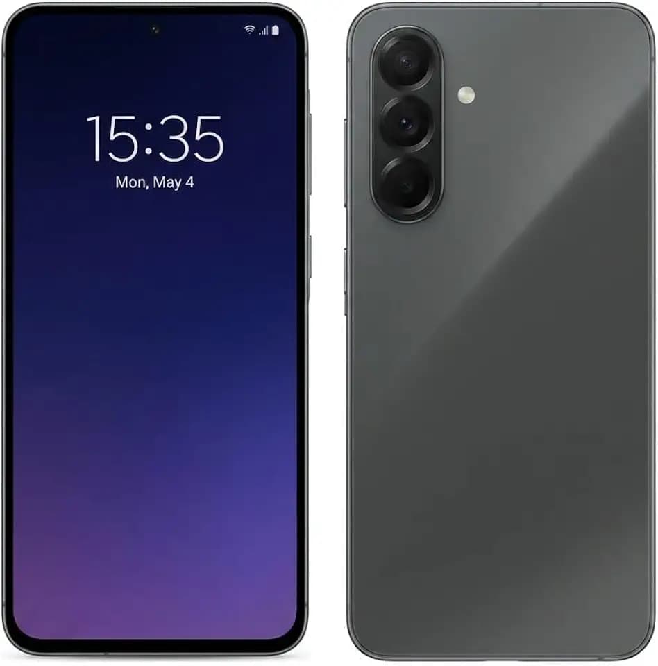 Samsung [Importversion] Galaxy A56 5G, Android-Smartphone, 128 GB Speicher, 8 GB RAM, Anthrazit, 6-faches Betriebssystem-Upgrade, großer Bildschirm, lange Akkulaufzeit, 8 GB + 128 GB (Anthrazit)
