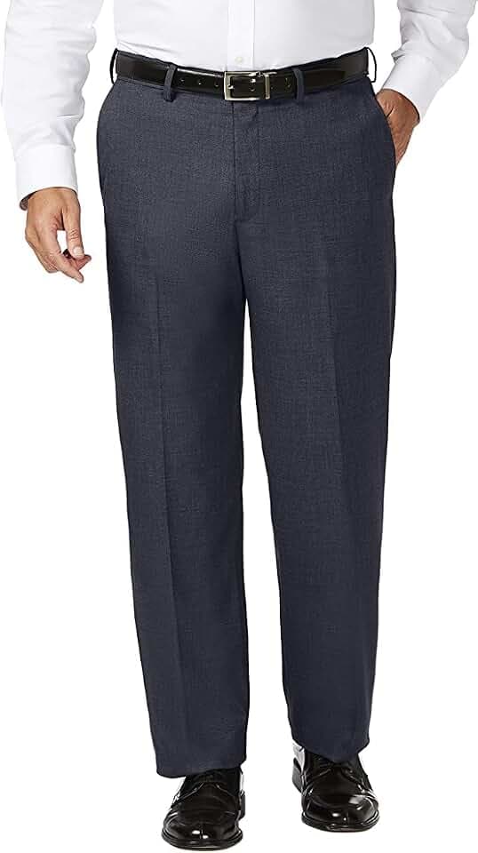 Haggar Men's Big & Tall JMH Classic Fit Dress Pant