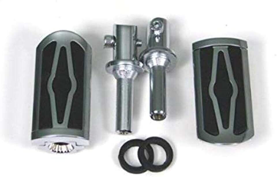 Show Chrome Accessories 21-727Q Motorcycle Passenger Celestar Peg System