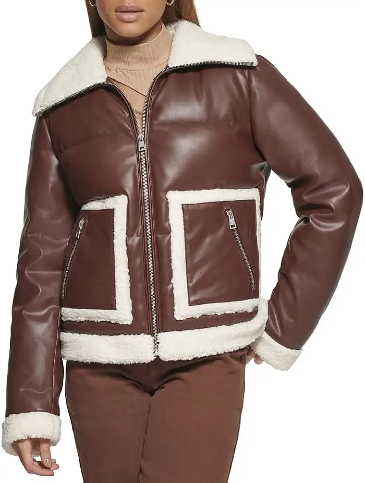 Levi's Women's Breanna Faux Fur Puffer Jacket (Standard & Plus Sizes)