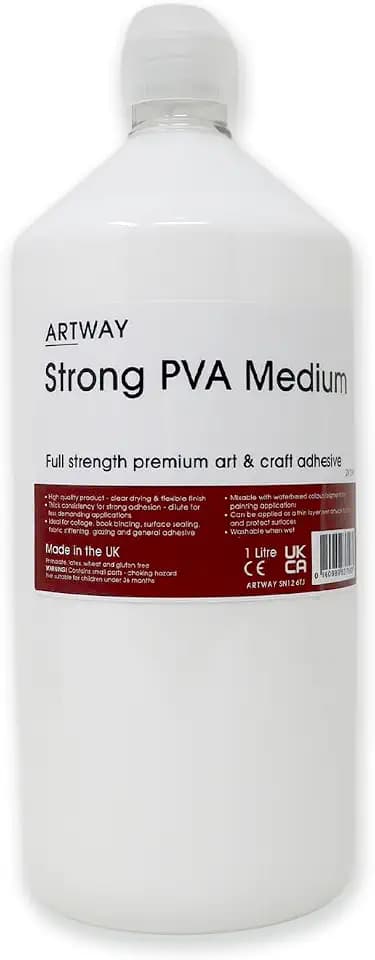 Artway PVA-Kleber, Weiß, 1 Liter