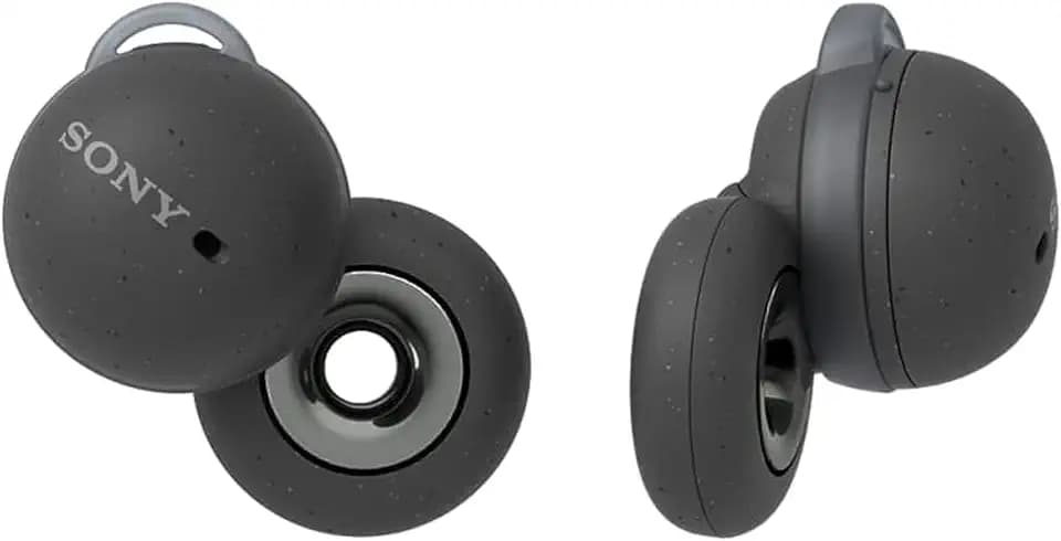 Sony LinkBuds Truly Wireless Earbud Headphones with an Open-Ring Design for Ambient Sounds and Alexa Built-in, Bluetooth Ear Buds Compatible with iPhone and Android, Gray