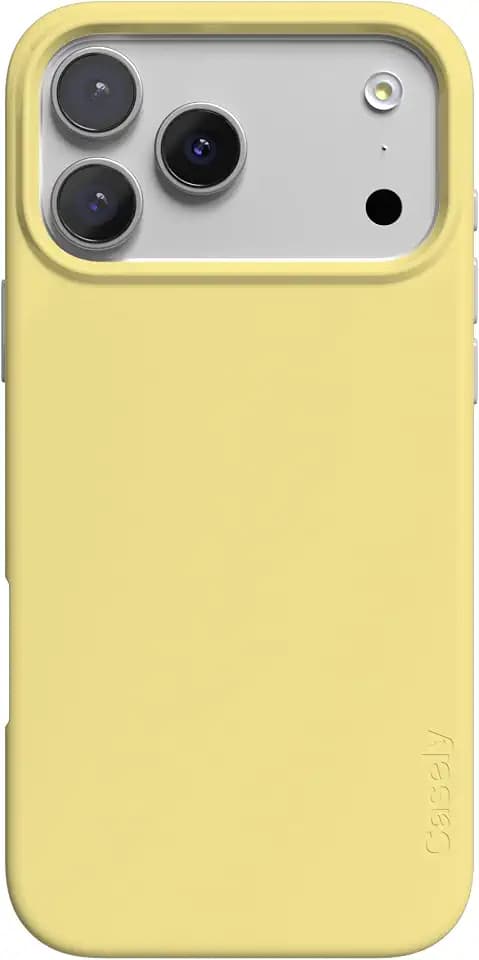 Casely iPhone 17 Pro Case | Butter Me Up | Butter Yellow | Compatible with MagSafe | Classic Ultra Slim Design