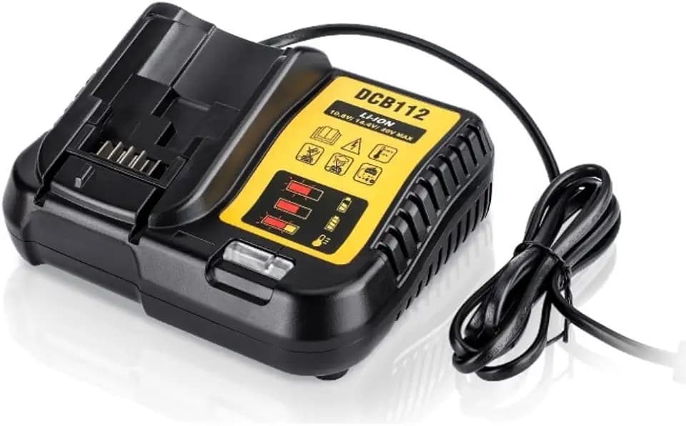 Ersatz-Li-Ionen-Akku-Ladegerät für De-WA-t Verbraucherelektronisches Zubehör DCB112 DCB105 DCB015 10,8 V 14,4 V 18 V oder (DCB112)