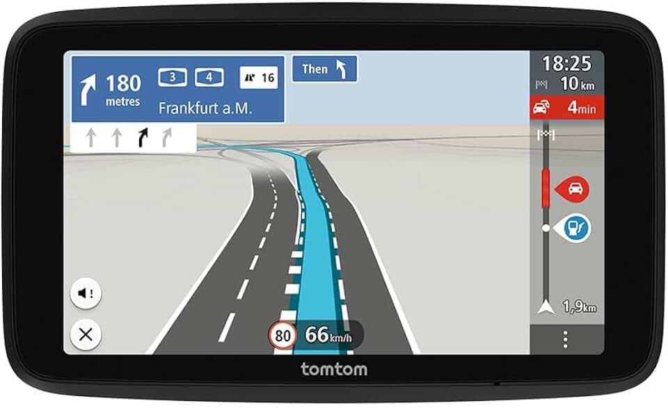 TomTom Pkw-Navi GO Classic 2nd (5 Zoll, Stauvermeidung Dank TomTom Traffic, Karten-Updates Europa inklusive, Updates über WiFi, dynamischer Fahrspurassistent, integrierte, umkehrbare Halterung)