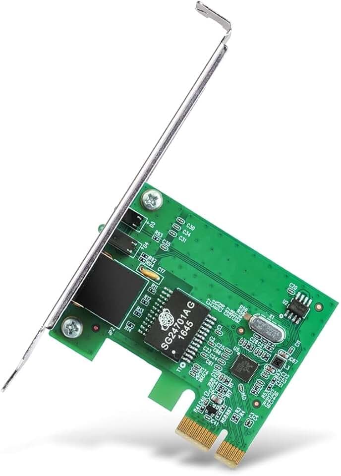 TP-Link TG-3468 Gigabit PCI Netzwerkkarte (10/100/1000Mbit/s PCIe Adapter, 32-Bit-PCIe-Schnittstelle, kompatibel mit Windows 11/10/8.1/8/7/Vista/XP)