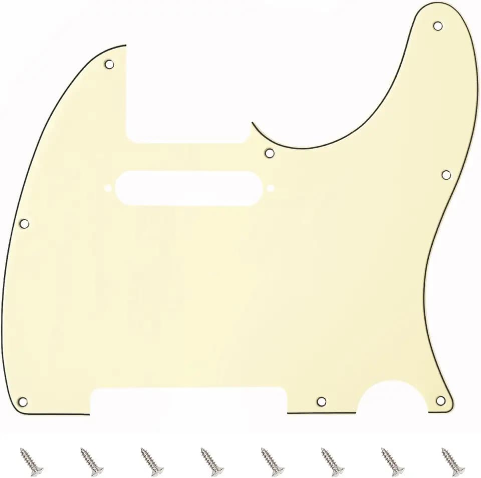 Banworks 3-Ply Electric Guitar Pickguard 8-Hole American TL Pickguard