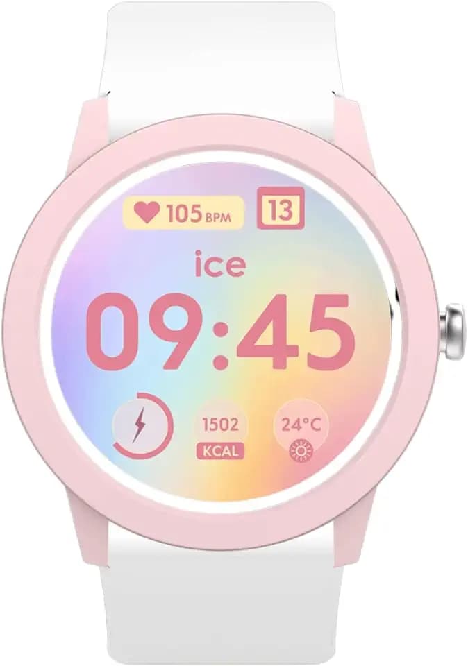 Ice-Watch – Ice smart junior 3.0 – Runde Smartwatch für Kinder mit Silikonarmband (1,19 Zoll)