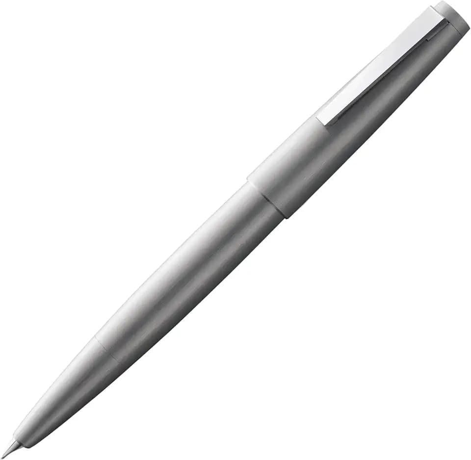 Lamy 2000 silver Füller in Strichbreite OBB
