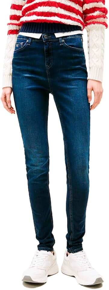 Tommy Jeans Damen Jeans Hose Nora Stretch