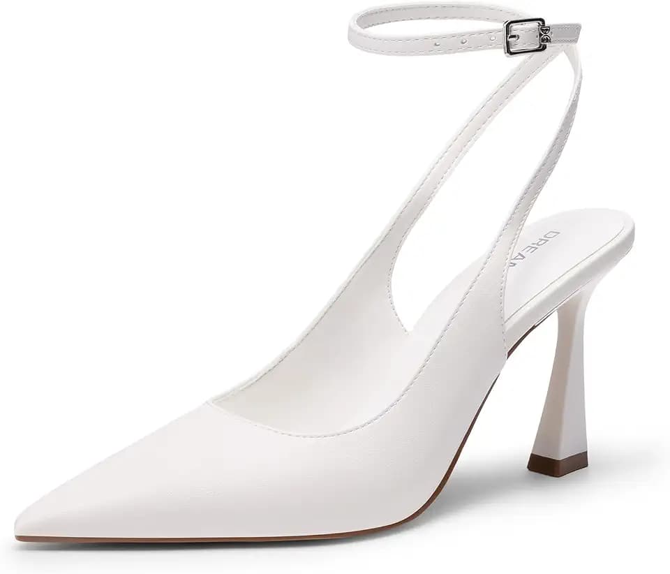 DREAM PAIRS Women's Closed Toe High Heel Pumps Shoes