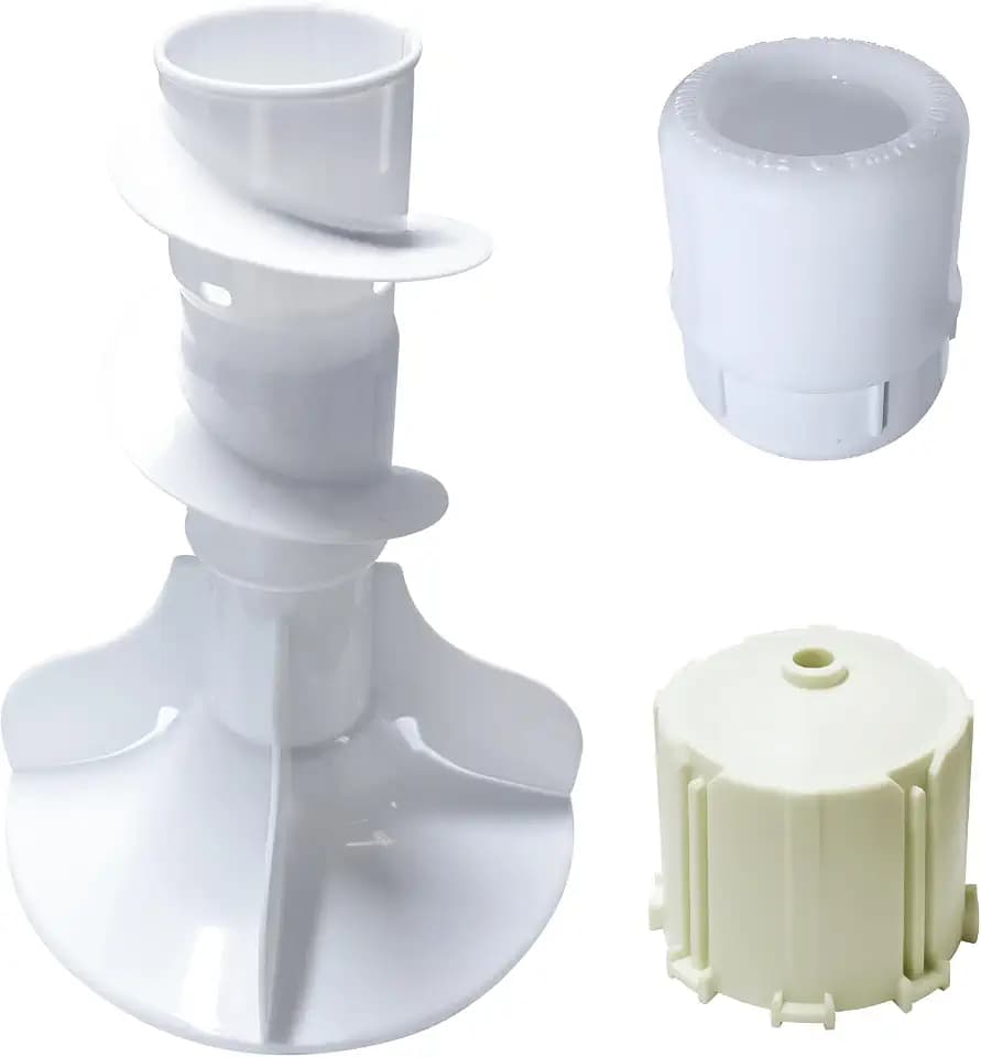 3-in-1 WH43X10034 WH43X139 WH43X10032 Washer Agitator Repair Kit Fits for GE Hotpoint Top Load Washers WH43X10034 Agitator + WH43X139 Fabric Softener Dispenser + WH43X10032 Coupler