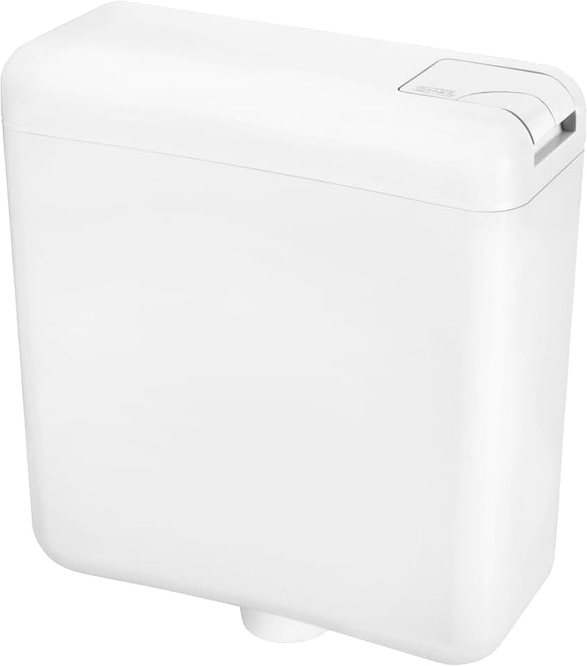Cornat Spülkasten TRITON, weiß / Zweimengenspülung / Toilettenspülung / Aufputzspülkasten / Toilette / Badezimmer / SPK1100