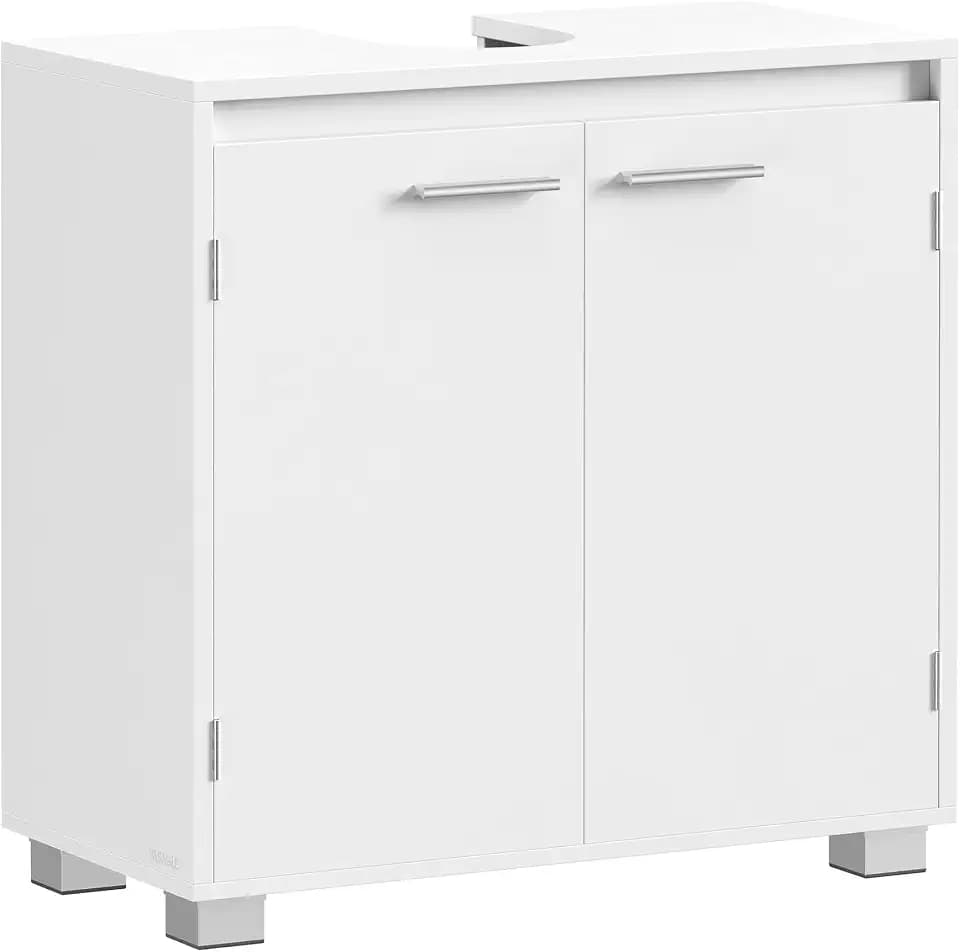 VASAGLE Waschbeckenunterschrank mit Füßen, 60 x 30 x 60 cm