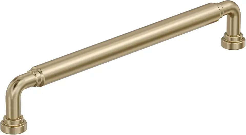 Amerock 7-9/16" Coble Golden Champagne Drawer Pull