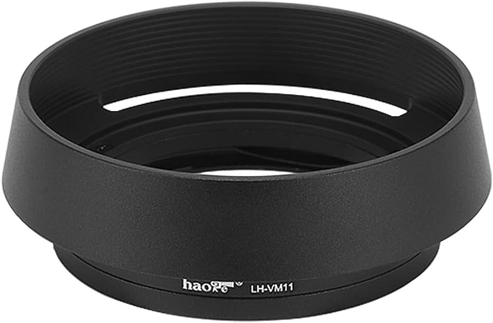 Haoge LH-VM11 Bajonett-Gegenlichtblende für Voigtlander 35 mm f2 1:2/35 Ultron Asphärisches Vintage Line VM Objektiv LH-12