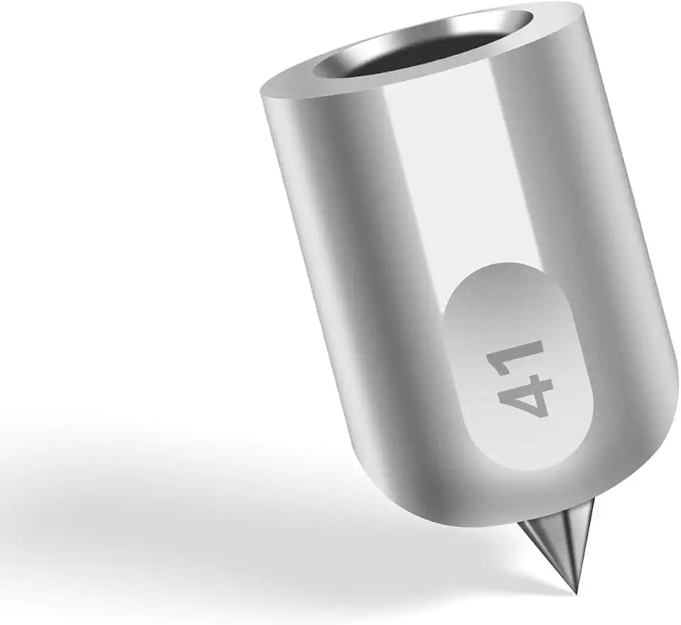 UTNVBTR Quick Swap Gravurspitze für Cricut Maker/Maker 3, Premium Wolframstahllegierung Gravurwerkzeug, Ideal zum Gravieren auf Glas, Acryl, Metall & mehr, Original Version Gravurzubehör